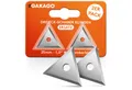 Produktbild: Gakago Universalschaber Ersatzklingen (2er Pack) 25mm Dreieckklinge aus Wolframcarbid - Holz, Metall, Beton oder Stein