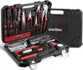 Produktbild: siwitec Werkzeugkoffer, Werkzeugset 95-teilig, CRV Werkzeugkiste, Werkzeugkasten gefüllt, Werkzeug