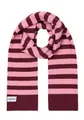 Produktbild: Elbsand Damen Strickschal gestreifter Damenschal ESNoelle 10023 00 Ruby + Shell Pink (0102)