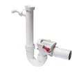 Produktbild: Kessel Siphon Rückstauverschluss Staufix Siphon DN50, mit Anschluss f. Waschmaschine