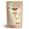 Produktbild: Bio Chaga Pilz Pulver 100g | Vitalpilz | naturreines Chaga Pilzpulver aus dem ganzen Fruchtkörper | als Kaffee, Tee oder Shake | vom Achterhof
