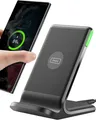 Produktbild: INIU Wireless Charger Stand 15W Induktive Ladestation Handyhalter Schwarz