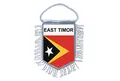 Produktbild: Akachafactory Wimpel mini Flagge Fahne flaggen miniflagge Timor Leste osttimor