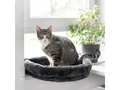 Produktbild: Canadian Cat Company Katzenliege LOVESEAT Fensterbett, anthrazit, ca. 55x47x7cm, Katzenliege für die Fensterbank, einfache Befestigung