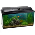 Produktbild: GarPet Aquarium Aquarium 60x30x30 54 L Starterset Becken mit Abdeckung LED Beleuchtung Aquarium 60x30x30 + Abdeckung LED