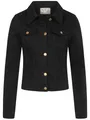 Produktbild: Rock Creek Damen Jeans Jacke Übergangs Jacke Denim Blouson Stretch Kurz Classic Jeansjacken Urban Stonewash D-401 Schwarz XXL