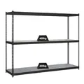 Produktbild: PROREGAL Schwerlastregal Metal YETI Three | HxBxT 200x180x45cm | Fachlast 400kg | Anthrazit | Regal Standregal Werkstattregal Lagerregal Kellerregal