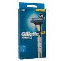 Produktbild: Gillette Mach3 Turbo Rasierer & Rasiergriff Set mit 1er Klinge