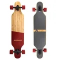 Produktbild: Apollo Longboard Bali Special Edition Komplettboard mit High Speed ABEC Kugellagern, Drop Through Freeride Skaten Cruiser Boards