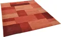 Produktbild: THEKO Wollteppich Dalas - 7709, rechteckig, Höhe: 18 mm, reine Wolle, handgeknüpft, Patchwork Design
