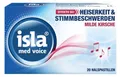 Produktbild: isla med voice Halspastillen milde Kirsche, 20 Stück