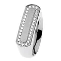 Produktbild: Ernstes Design Ring R782 evia Edelstahl Zirkonia 7 mm Damenring