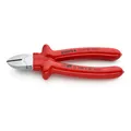 Produktbild: KNIPEX 70 07 180 Seitenschneider tauchisoliert, VDE-geprüft verchromt 180 mm