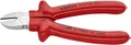 Produktbild: Knipex 70 07 180 VDE Seitenschneider mit Facette 180 mm