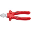 Produktbild: Knipex Seitenschneider verchromttauchisoliert 180mm , 7007180