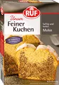 Produktbild: RUF Feiner Mohnkuchen, Backmischung für einen Rührkuchen mit herzhafter Mohnfüllung und Puderzucker, kann auch mit Früchten verfeinert werden, 1x465g