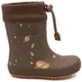 Produktbild: Bisgaard thermo Gummistiefel Boots mit Lammwolle, Größenschablone zum Download braun 25 EU