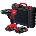 Produktbild: EINHELL Akku-Schrauber Bohrmaschine 18V mit 2 Lithium Ion Akkus LED-Licht Koffer