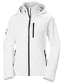 Produktbild: Helly Hansen Damen W Crew Hooded Jacket 2.0, Weiß, XL