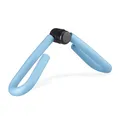 Produktbild: Relaxdays Oberschenkeltrainer, Arme & Beine, Multifunktionstrainer für Zuhause, Adduktoren Trainer, Beinpresse, hellblau