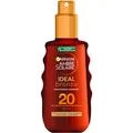 Produktbild: GARNIER Sonnenschutz Pflege-SchutzIdeal Bronze Sonnenöl LSF 20 150 ml (59,93 € / 1 l)