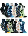 Produktbild: 10 Paar Kinder Socken Jungen & Mädchen Baumwolle Kindersocken 54395 (23-26)