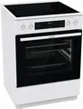 Produktbild: Gorenje GECS6C 70 WPA Elektro-Standherd - Glaskeramik-Kochfeld - 71 Liter - ExtraSteam - GentleClose - AirFry - Versenkbare Knebel - AquaClean - PerfectGrill - Teleskopauszüge - weiß