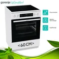Produktbild: Gorenje GECS6C70WPA Elektro-Standherd 60cm 71L AirFry Pizza Backofen Glaskeramik