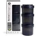 Produktbild: SmartShake | Revive Storage Power Tower | Smart Powder Container Black