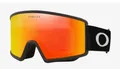 Produktbild: Oakley 7120 03 Target Line L Maske Schnee Snow Goggles Matte Black Fire Iridium