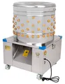 Produktbild: Beeketal 'BRM1800' Geflügelrupfmaschine auf Rollen für Hühner, Enten, leichten Gänsen und Puten, Nassrupfmaschine Kapazität: ca. 250 Geflügel pro Stunde (max. 8 kg Belastung oder 5 kg pro Tier)