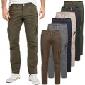 Produktbild: Cargohose Herren Outdoor Arbeitshose Rock Creek H-398 Cargo Hose Taschen NEU