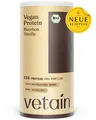 Produktbild: VETAIN Proteinpulver Vegan - Vanille - 21g Eiweiß pro Portion - Ohne Zuckerzusatz - 100% Bio
