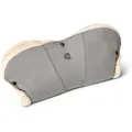 Produktbild: Moon Muff Handmuff, Hellgrau, Textil, Uni, Füllung: Polyester, 51x7x24 cm, EN 1888, für Buggys, durchgängige Griffstangen, Baby on Tour, Kinderwagen, Kinderwagen-Zubehör, Sonstiges Kinderwagenzubehör