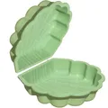 Produktbild: Wassermuschel Pastell-Grün 2-tlg. Sandmuschel Sandkasten Planschbecken Sandkiste
