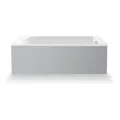 Produktbild: Duravit Rechteck-Badewanne D-Neo 170x70x46,5cm, EB-Version, 1 RS, weiß