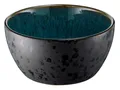 Produktbild: Bitz Schale Bowl matt black / shiny green 12 cm, Steinzeug, (Schüsseln & Schalen), Schale 12 cm Steinzeug Schwarz/Grün