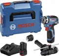 Produktbild: Bosch Professional GSR 12V-35 FC 06019H3009 Akku-Bohrschrauber 12V Li-Ion bürstenlos, inkl. 2. Akku, inkl. Ladegerät, inkl. Koffer