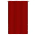 Produktbild: vidaXL Balkonsichtschutz Balkonabdeckung Rot 140x240 cm Oxford-Gewebe