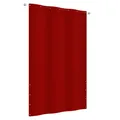 Produktbild: Balkon-Sichtschutz Rot 140x240 cm Oxford-Gewebe