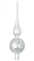 Produktbild: MAGIC by Inge Christbaumspitze, Christbaumspitze XL mit Muster Glas 32cm weiß matt
