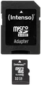 Produktbild: INTENSO 3413480 - MicroSDHC-Speicherkarte 32GB, Intenso Class 10