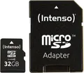 Produktbild: Intenso High Performance microSDHC-Karte 32 GB Class 10 inkl. SD-Adapter