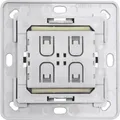 Produktbild: Eltako FTE215 Funk Taster Einsatz 4-Kanal Aufputz 30m Reichweite silber 1726261