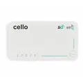 Produktbild: Cello Tragbarer 5G-Reiserouter, WiFi 6 AX1800 Hotspot mit SIM-Slot, Qualcomm X55, Dualband 2,4/5 GHz, 4000-mAh-Akku, SIM-Lock-frei für Reisen, Zuhause und Outdoor