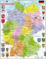 Produktbild: Deutschland (politisch) (Kinderpuzzle) | Spiel | 7023852112595