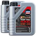 Produktbild: 2x LIQUI MOLY 3740 Top Tec 4300 5W-30 Hightech Leichtlauf Motoröl Synthese 1L