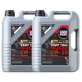 Produktbild: LIQUI MOLY 5W30 10L TOP TEC4300 Motoröl für LAND ROVER MITSUBISHI PEUGEOT
