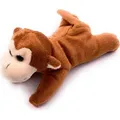 Produktbild: Onwomania Plüschtier Stofftier Kuscheltier Kapuzineraffe Tieraffe Affe Länge 17 cm Braun