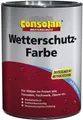 Produktbild: 2,5 Liter Consolan Profi Wetterschutzfarbe Holzschutz  Weiß 201 #